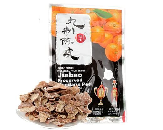 Dried Mandarin Orange Peel Real Fruit, (Pack of 20), 10.58 Oz