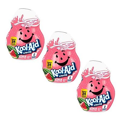 Kool-Aid Liquid Drink Mix - WATERMELON - 1.62 oz. (Pack of 3)