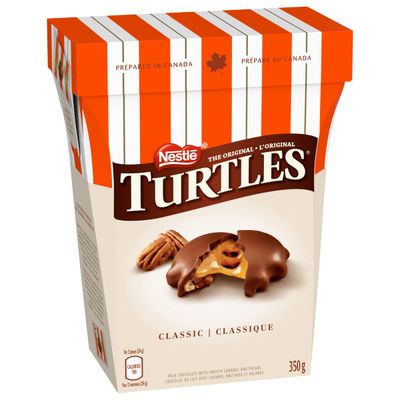 Nestle the Original Turtles 100% Pecan 350g/12.34oz Box {Imported from Canada}