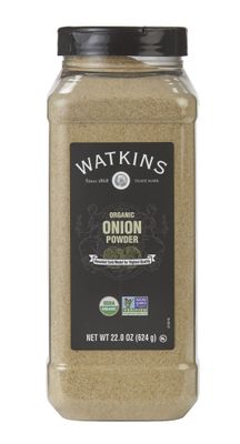 Watkins Gourmet Spice, Organic Onion Powder, Bulk Food Service Size, 22 oz (Pack of 1)