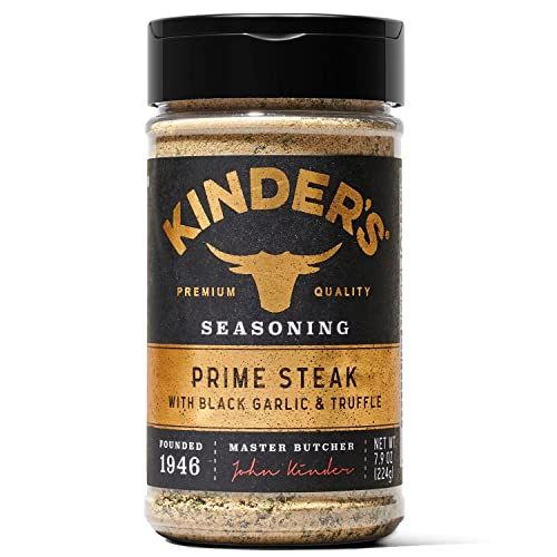 Kinder's Prime Steak with Black Garlic &amp; Truffle Seasoning (7.9 Ounce)