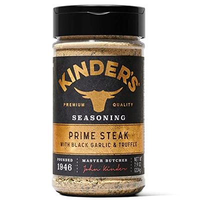 Kinder's Prime Steak with Black Garlic &amp; Truffle Seasoning (7.9 Ounce)