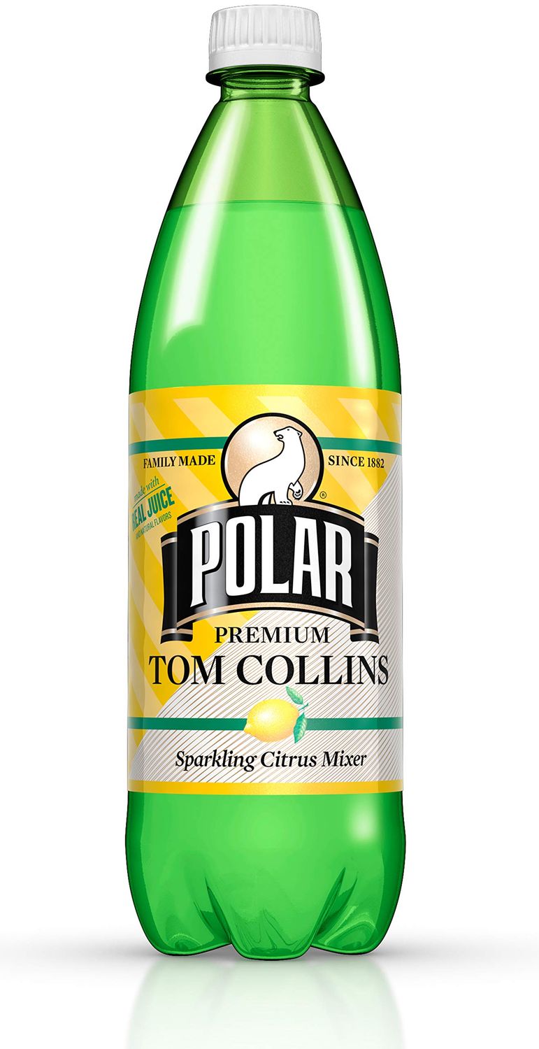 Polar Beverages Tom Collins, 33.8 Fluid Ounce (Pack of 12)