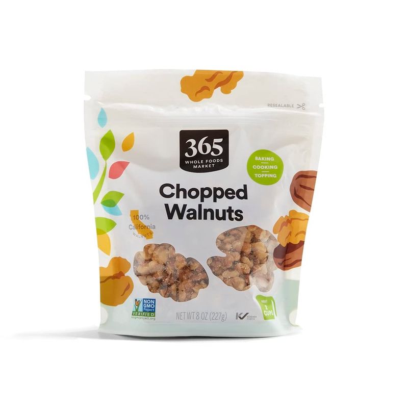 365 by Whole Foods Market, Chopped Walnuts, 8 Ounce