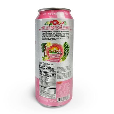 Pocasville Fruit Juices 16.5 Fluid Ounce (Pack of 12) (Guava)