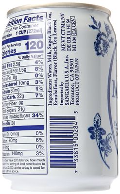 SANGARIA Royal Milk Tea, 8.96 Fl Oz