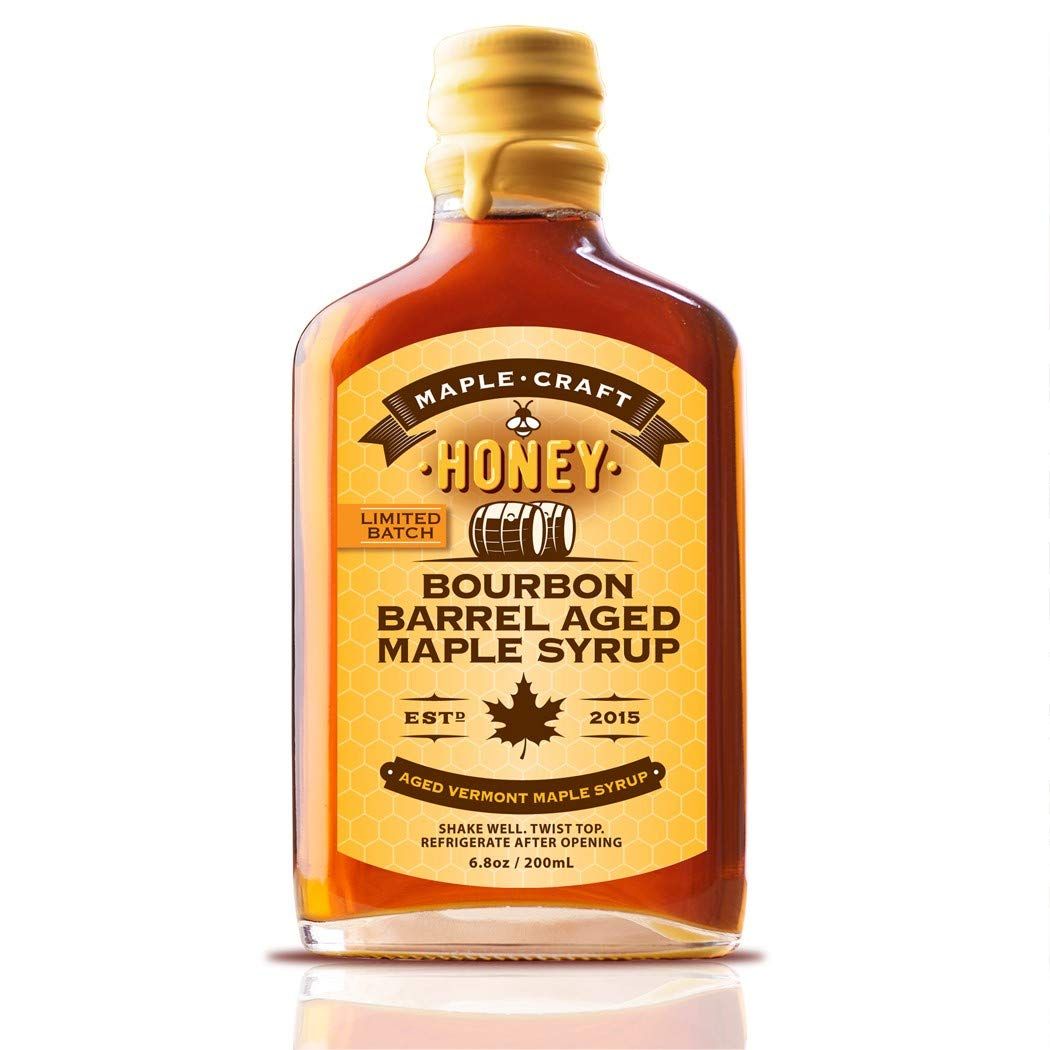Maple Craft Foods, Honey-Infused Bourbon Barrel Aged Maple Syrup