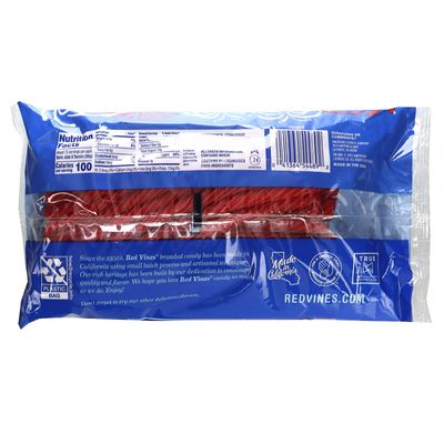 Red Vines Red Licorice Twists, Original Red Flavor, Soft &amp; Chewy Candy, 14oz Bags