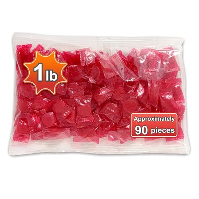 Cinnamon Discs 1 Pound Bulk-Hard Candy-Individually Wrapped-Cinnamon Disc-Candy Disk.