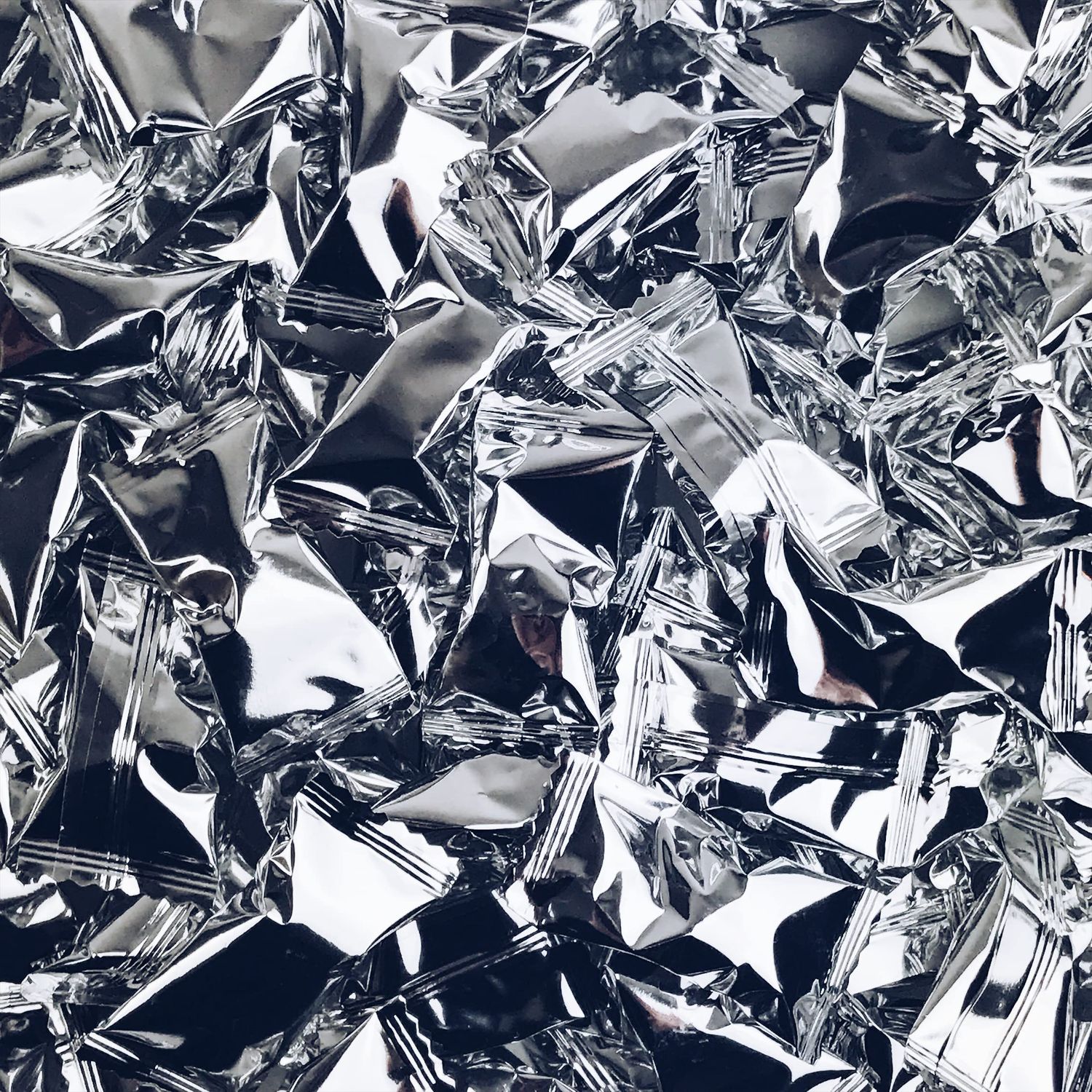 Candy Envy - Silver Foil Buttermints - 13 oz. Bag - 100 Indiv. Wrapped Mints
