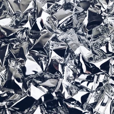 Candy Envy - Silver Foil Buttermints - 13 oz. Bag - 100 Indiv. Wrapped Mints
