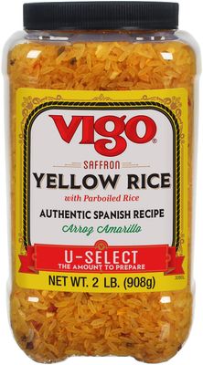 Vigo Authentic Saffron Yellow Rice, Low Fat, 2lb (Pack of 1)