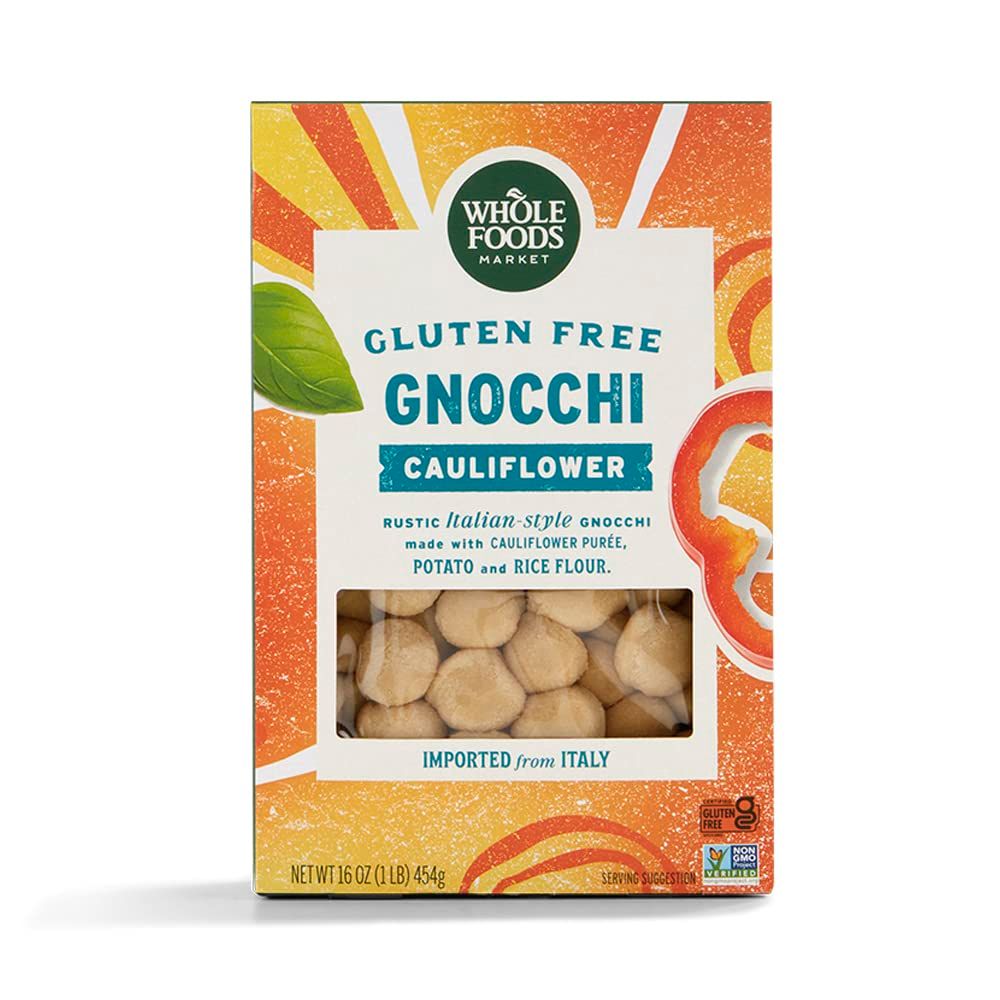 Whole Foods Market, Gluten Free Cauliflower Gnocchi, 16 Ounce