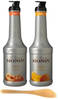 Make Your Day Stirrer for Fruit Pure, Peach and Mango, 33.8 Ounce (Pack of 2)