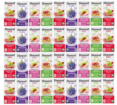 Generic Honest Kid Assorted Organic Juice Drink Variety Pack, 6 Fl Oz, (40 Count)