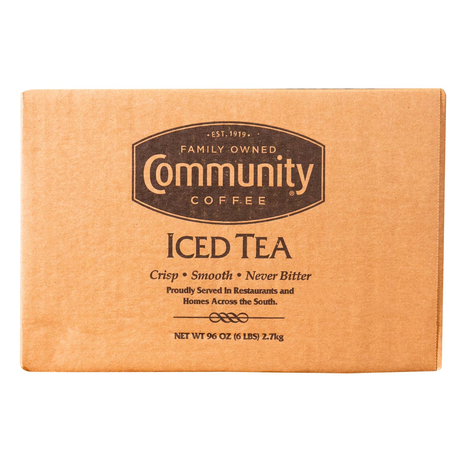 Community Coffee Pre-Measured Iced Tea Filter Packs for 3 Gallon Commercial Tea Urns, 24 Count (Pack of 1)