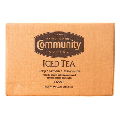 Community Coffee Pre-Measured Iced Tea Filter Packs for 3 Gallon Commercial Tea Urns, 24 Count (Pack of 1)