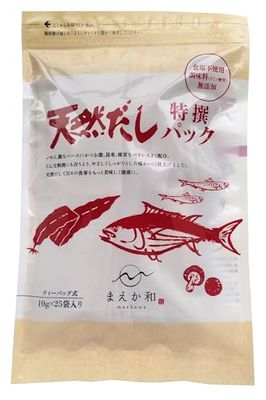 Maekawa-tasteNatural Soup Stock pack, 10gx25PSpecial Selection, Japanese Dashi, Product in Japan