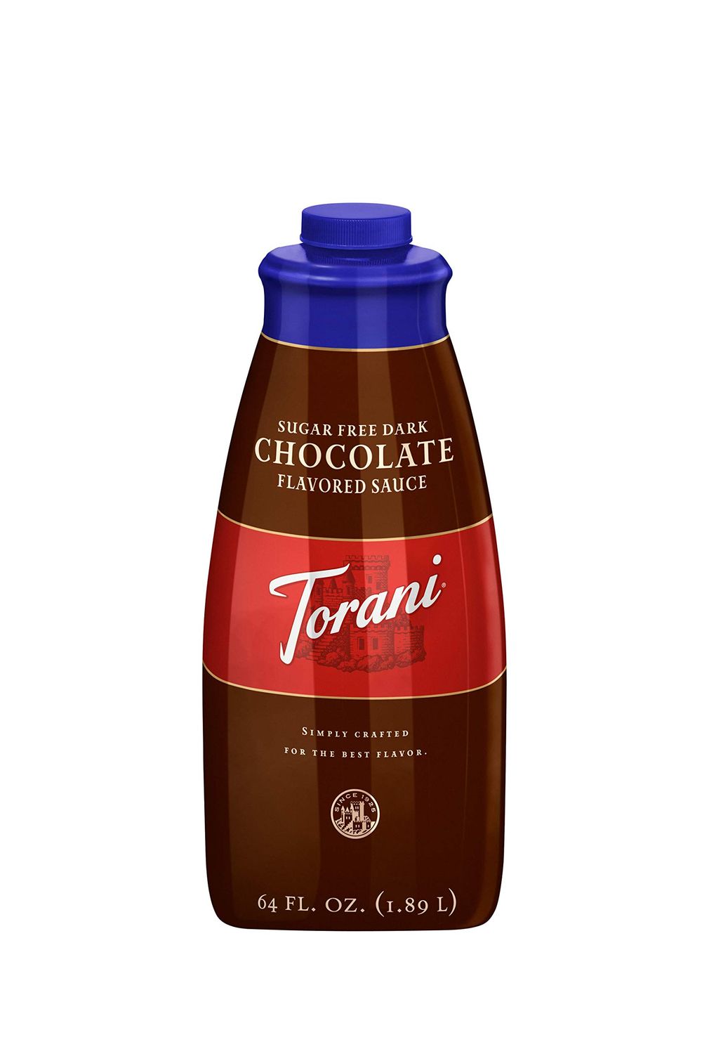 SUGER FREE DARK CHOCOLATE SAUCE 64 OZ.