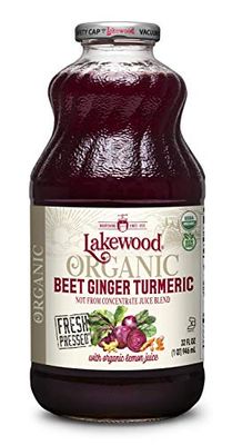 Lakewood Beet Ginger Turmeric, Fresh Pressed (32 Oz, 6 Pack)