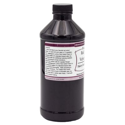 LorAnn Red Velvet Bakery Emulsion, 16 ounce bottle