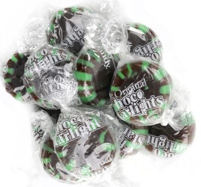 Original Individually Wrapped Starlight Mint Hard Candy (Chocolate Starlight Mints, 1 Pound)