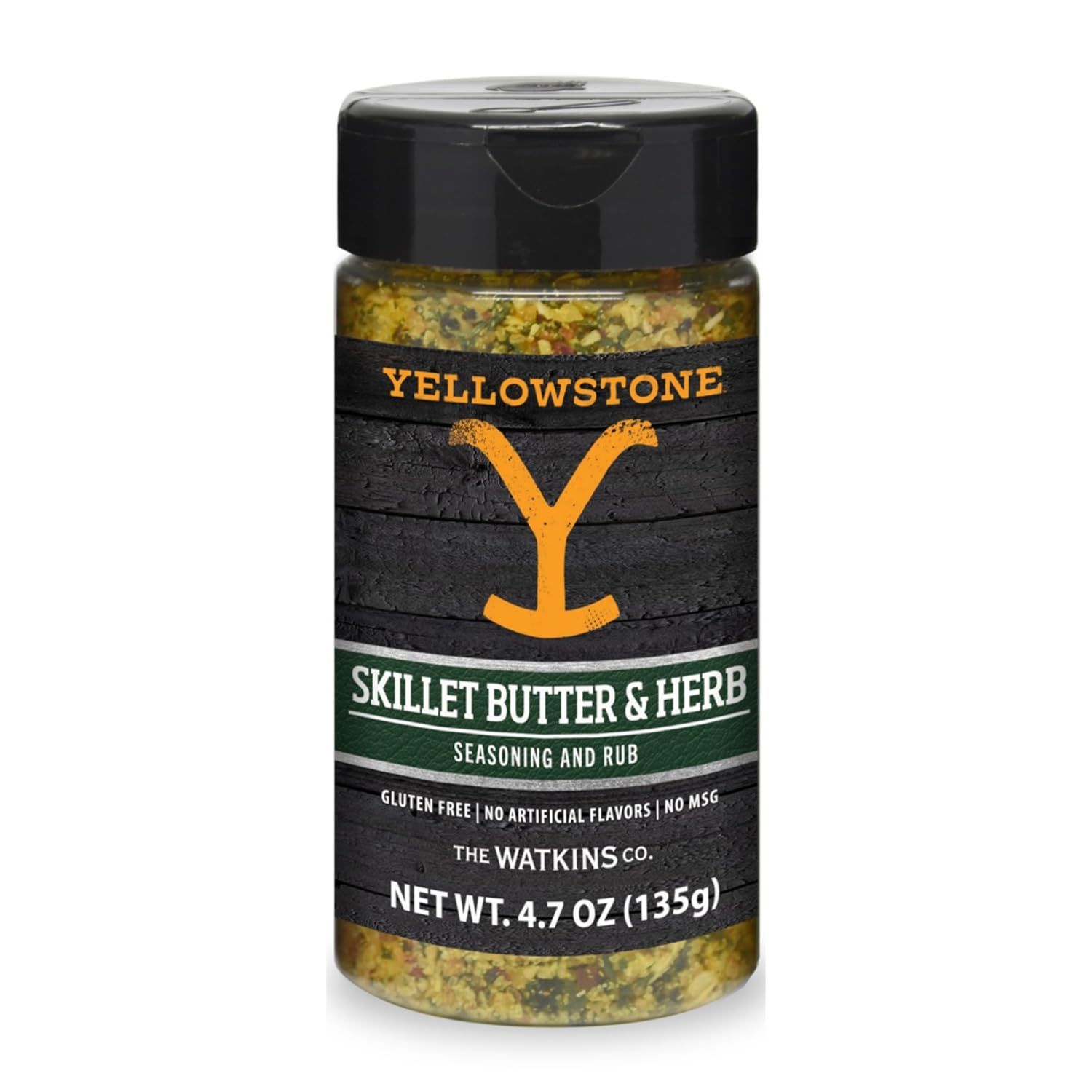 Yellowstone Skillet Butter &amp; Herb Seasoning and Rub, 4.7oz