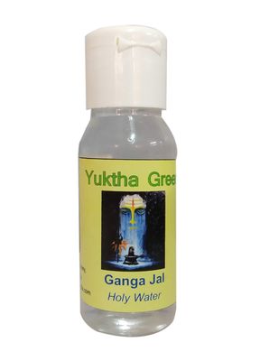 Ganga Jal, Ganges Water From Gangotri - Purest Water From the Himalayas Mountains - For All Religious Activities - 50ml/1.69 fl.oz