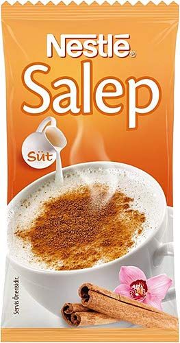 Individually Packaged Instant Turkish Salep (Sahlep) Flavored Mix - 24 Cups - Nestle