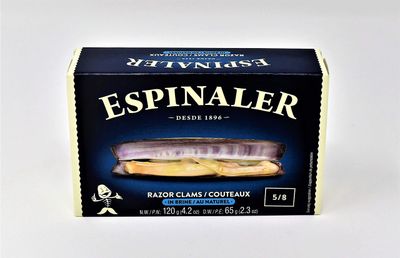 Espinaler Razor Clams 5/8 Pieces Classic Line, 120g