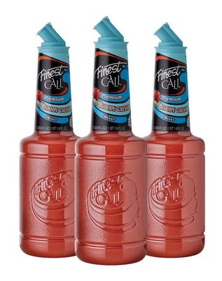 Finest Call Premium Bloody Caesar Drink Mix, 1 Liter Bottle (33.8 Fl Oz), Pack of 3