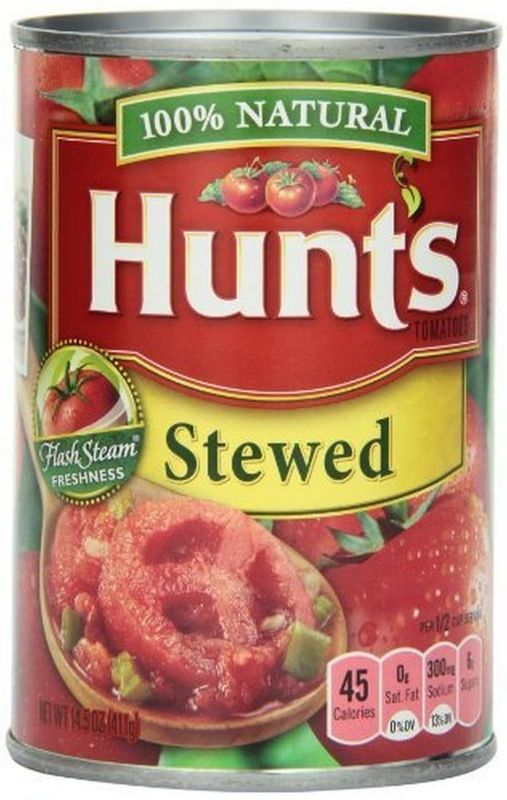 Hunt&#39;s Stewed Tomatoes, 14.5 oz, 12 Pack