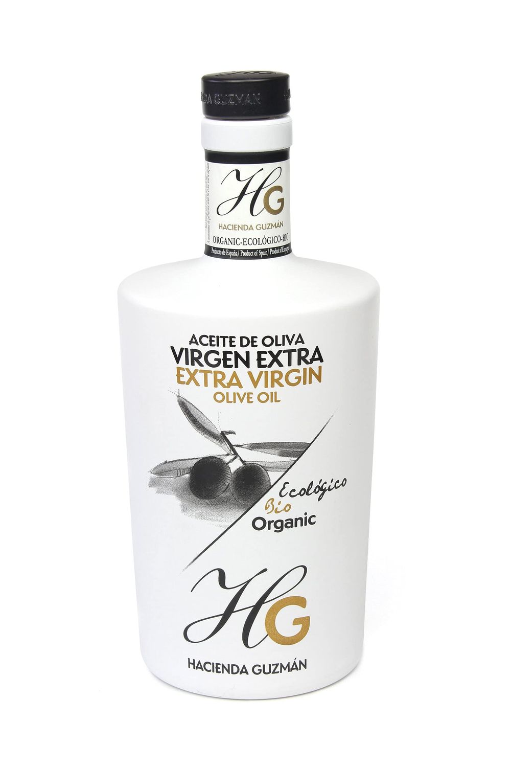 HACIENDA GUZMAN Organic Coupage Extra Virgin Olive Oil, 16.9 FZ