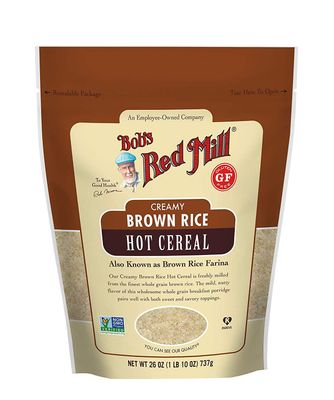 Bob&#39;s Red Mill Creamy Rice Farina Hot Cereal, Brown, 26 oz (Pack of 2)