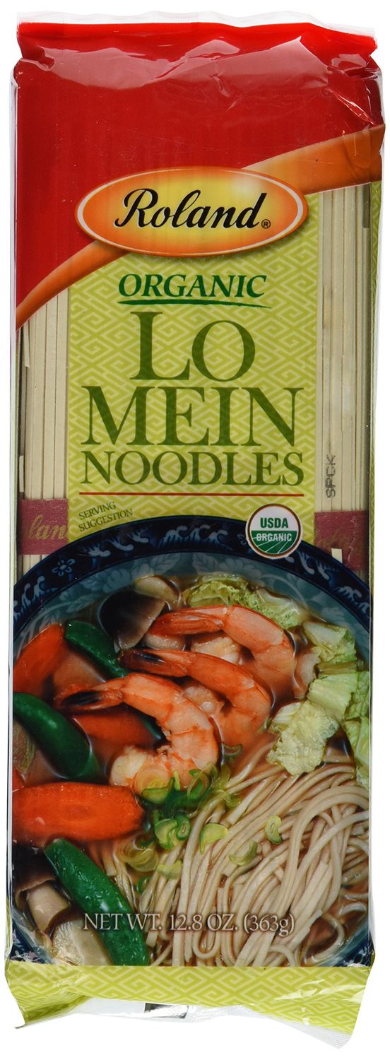 ROLAND Organic Lo Mein Noodles, 12.8 OZ