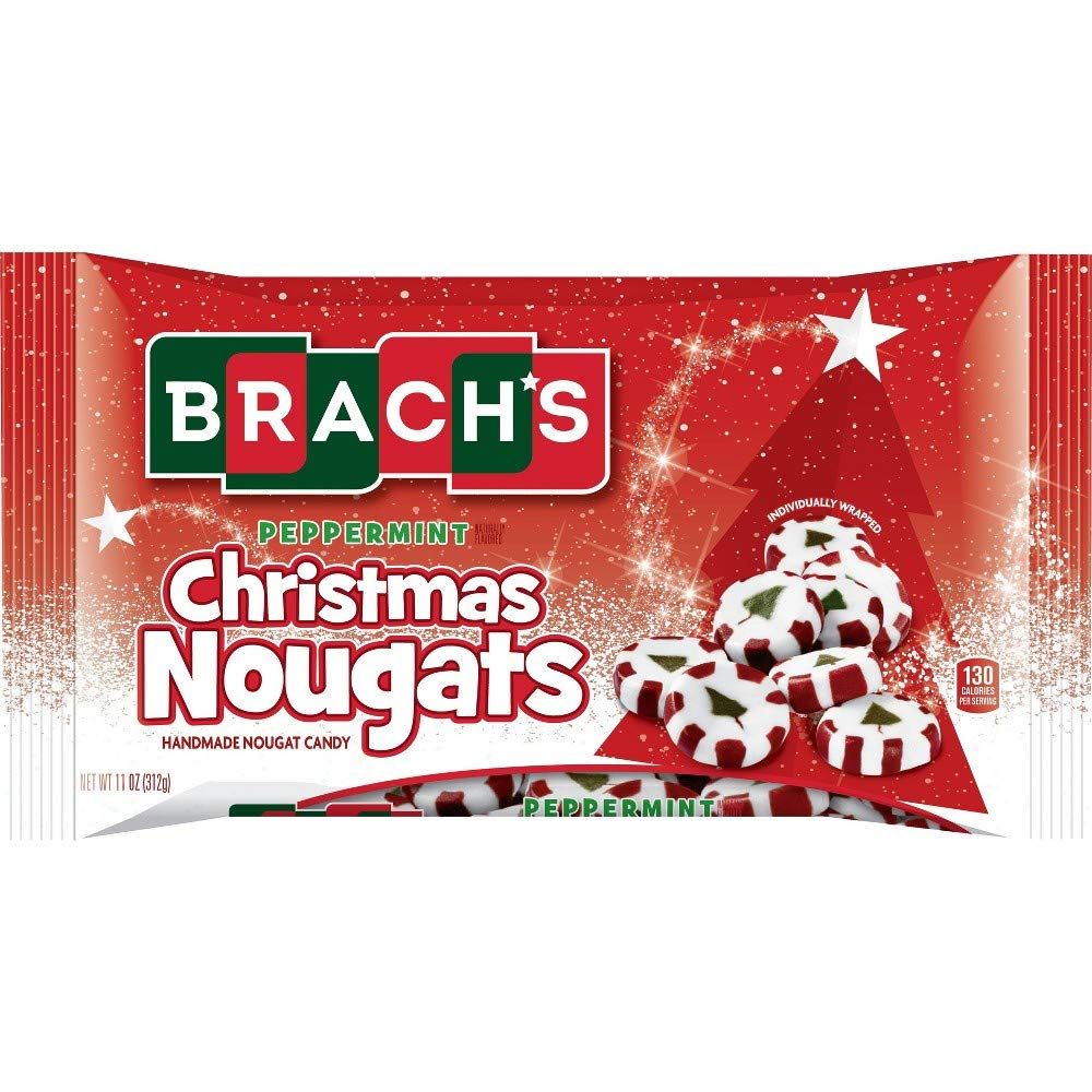Brach&#39;s Christmas Peppermint Nougats - 11oz (Pack of 2)