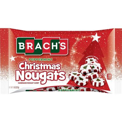 Brach&#39;s Christmas Peppermint Nougats - 11oz (Pack of 2)