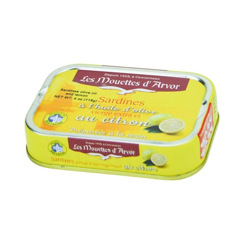 Sardines in EVOO/Lemon- 4.05 oz