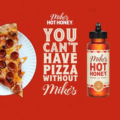 Mike's Hot Honey, America's #1 Brand of Hot Honey, Spicy Honey, All Natural 100% Pure Honey Infused with Chili Peppers, Gluten-Free, Paleo-Friendly (10oz Bottle, 2 Pack)