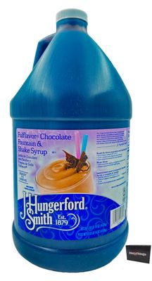 J. Hungerford Smith Chocolate Dessert Fountain Milkshake Syrup, 1 Gallon