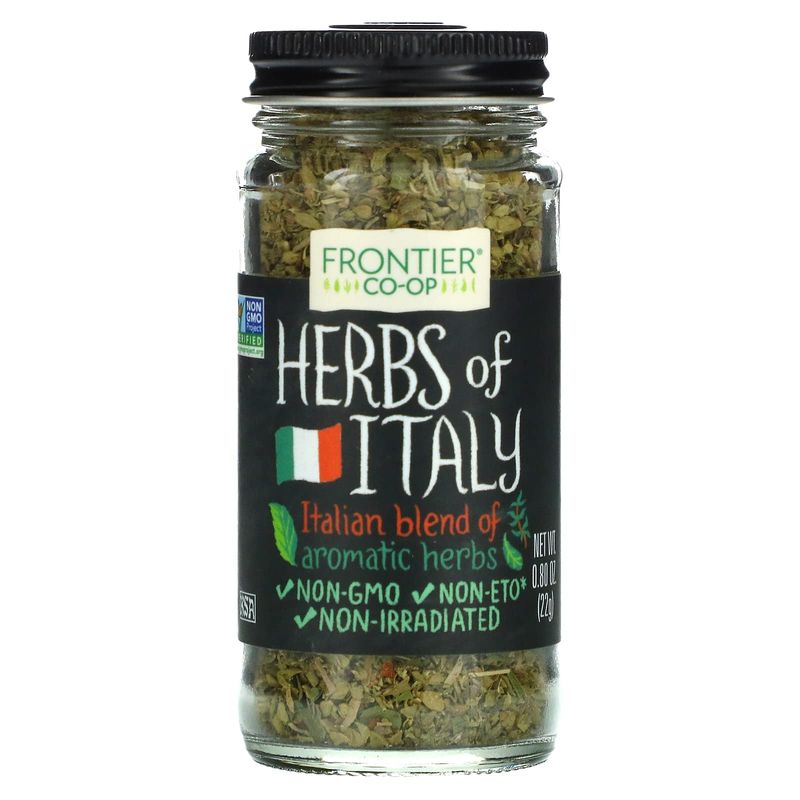 Frontier Herb Italy Blend Spice - Salt - Free Blend - 0.8 Ounces