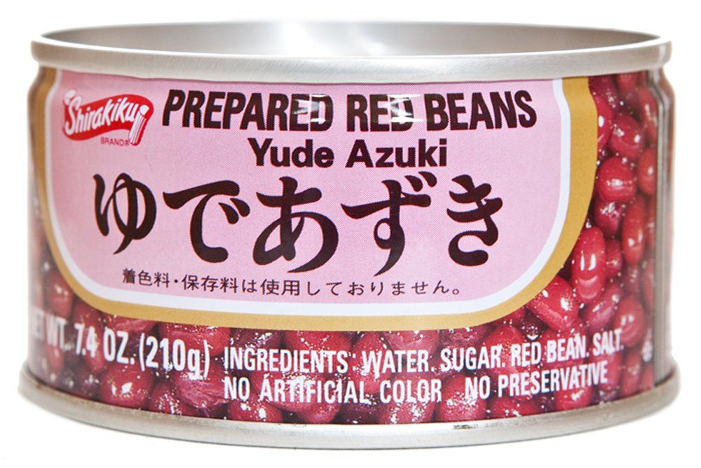 Yude Azuki (Prepared Red Beans) - 7.4oz {Pack of 3]