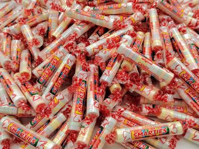 Smarties Candy Rolls Original Assorted Flavors 1 Pound