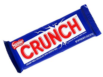 Nestle Crunch Bars, 1.55 ounces Boxes (Pack of 36)
