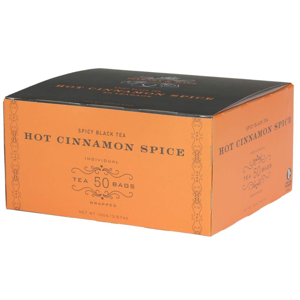 Harney &amp; Sons Hot Cinnamon Spice Tea, 50 Tea Bags