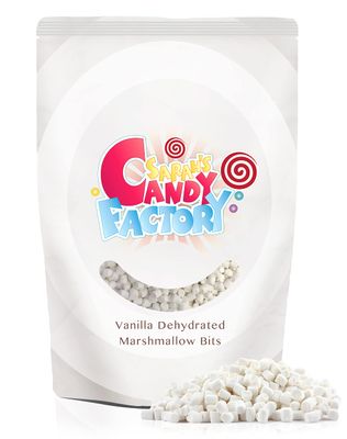Sarah&#39;s Candy Factory Vanilla Mini Dehydrated Marshmallow Bits in Resealable Bag, 1lb