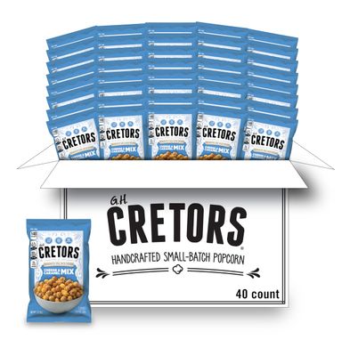 G.H. Cretors Popcorn Cheese &amp; Caramel Mix, 1 Ounce (Pack of 40)