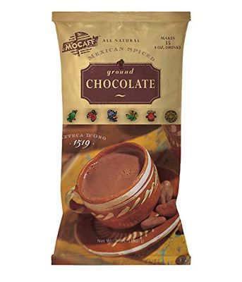 Mocafe Azteca D&#39;oro 1519 Mexican Spiced Ground Chocolate, 3-Pound Bag