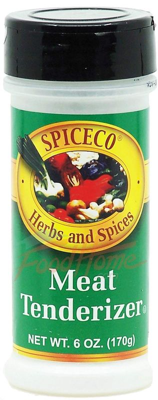 SpiceCo meat tenderizer 6-ounce plastic shaker (pack of 1)
