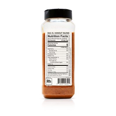 Spiceology - Ras el Hanout Spice Blend - North African Seasoning - Use On: Poultry, Vegetables, Grains, Lamb, and Stews - 16 oz